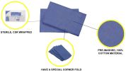 Operating Room Towels O.R. Sterile CSR Wrapped 17" x 26"