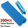 Tattoo Pen Covers 200PCS Machine Pen Sleeves Plastic Bag Covers For Machine Pen