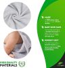 PUREVACY Kids Hooded Towel with Elephant Face. Large Child Blanket with Big Ears for Boys. Soft Cotton Gift for Newborns; Infants; Toddlers. Baby Supp