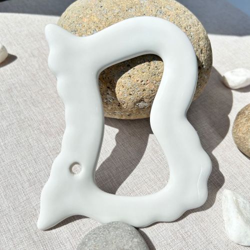 Ceramic Scraping Facial Massage Beauty Board