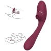 10 sucking and vibration modes; Automatic Women Vibrate Powerful ThrustinG Viberate Adult Toy for Women Pleasure Inch Smooth Bendable Silicone Wand wi