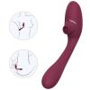 10 sucking and vibration modes; Automatic Women Vibrate Powerful ThrustinG Viberate Adult Toy for Women Pleasure Inch Smooth Bendable Silicone Wand wi