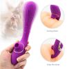 10 sucking and vibration modes; Automatic Women Vibrate Powerful ThrustinG Viberate Adult Toy for Women Pleasure Inch Smooth Bendable Silicone Wand wi
