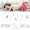 10 sucking and vibration modes; Automatic Women Vibrate Powerful ThrustinG Viberate Adult Toy for Women Pleasure Inch Smooth Bendable Silicone Wand wi